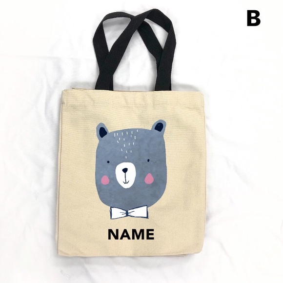 Personalized Animal Theme Tote Bags - Picture 4 of 7